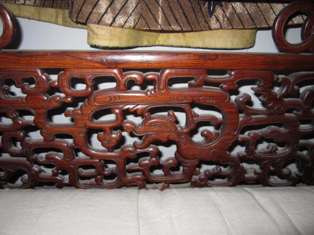 Rare Chinese Ming Dynasty Huanghuali Six Post Canopy Bed 3