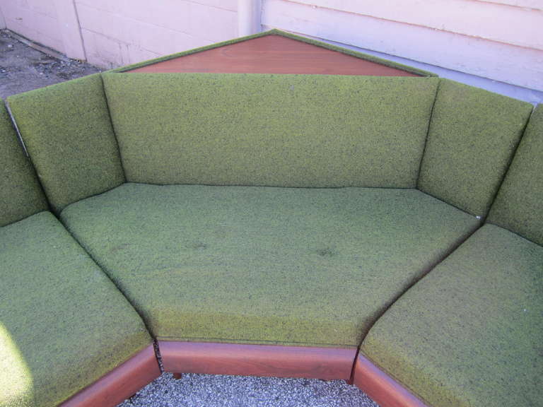 mid century modern sectional sofas