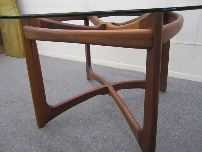 Gorgeous Adrian Pearsall sculptural walnut dining table.  This piece is in fantastic vintage condition-sure to be a treasured addition to your mid-century inspired home.