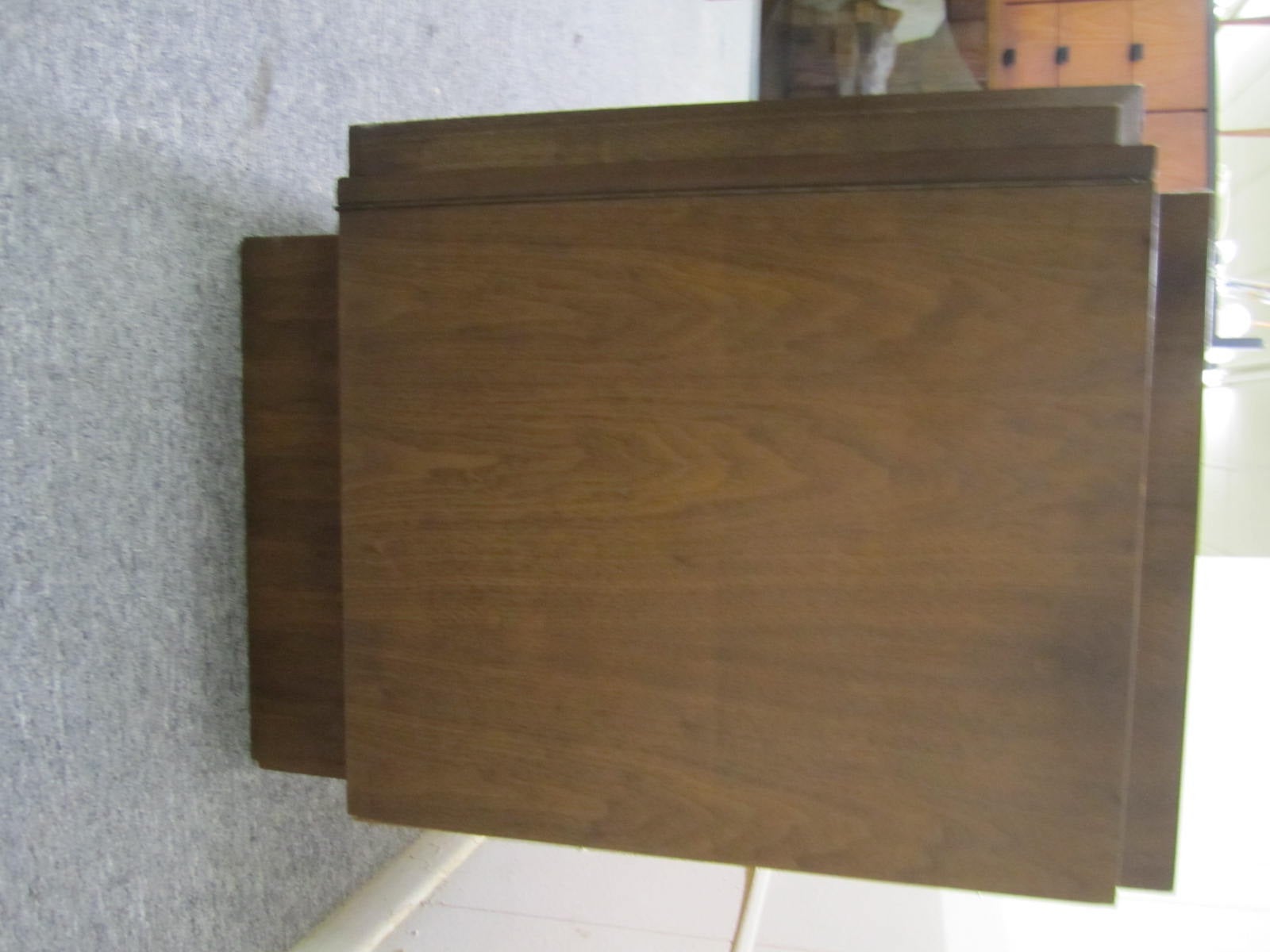 Gorgeous Pair of Brutalist Evans inspired Night Stands Mid-Century Modern 1