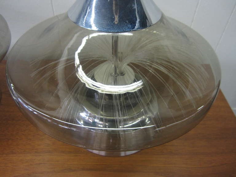 70's fibre optic lamp