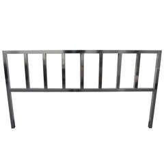 Awesome Milo Baughman Chunky Aluminum 76"l Headboard Mid-century Modern 9