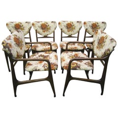 Excellent Set of Six Dining Chairs, Mid-Century Modern
