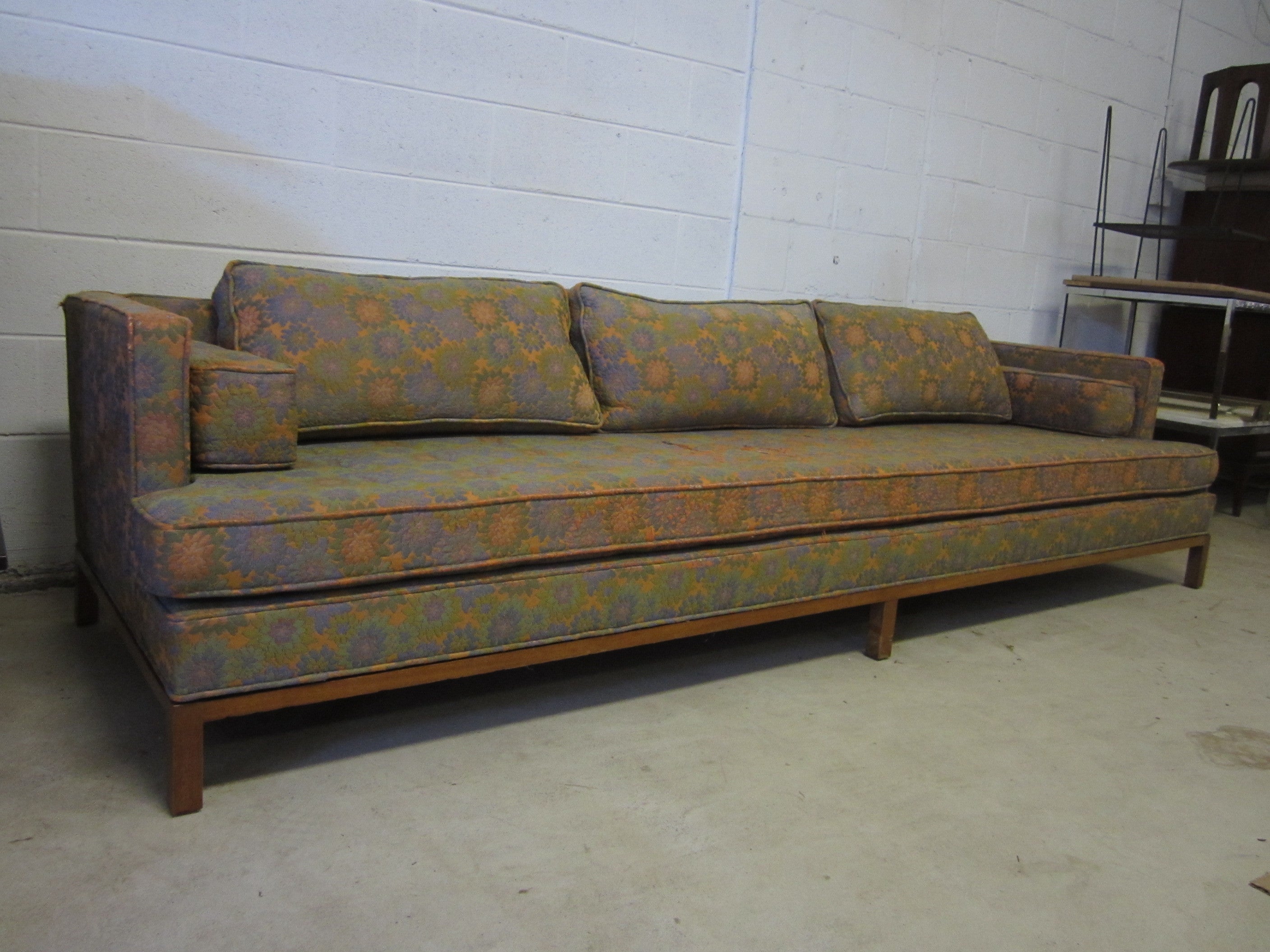 Harvey Probber Long Mid-Century Modern Sofa