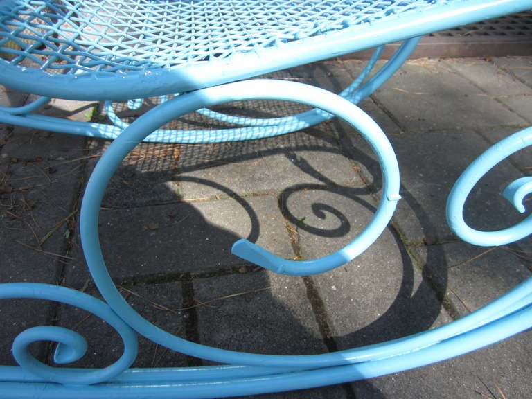 Mid-20th Century Awesome Salterini Style Mid-century Rocking Chair Patio For Sale