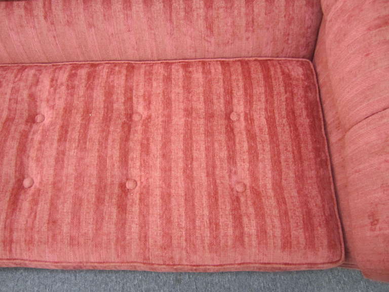 Stunning Harvey Probber Style Long Low Sofa, Mid-Century Modern 1