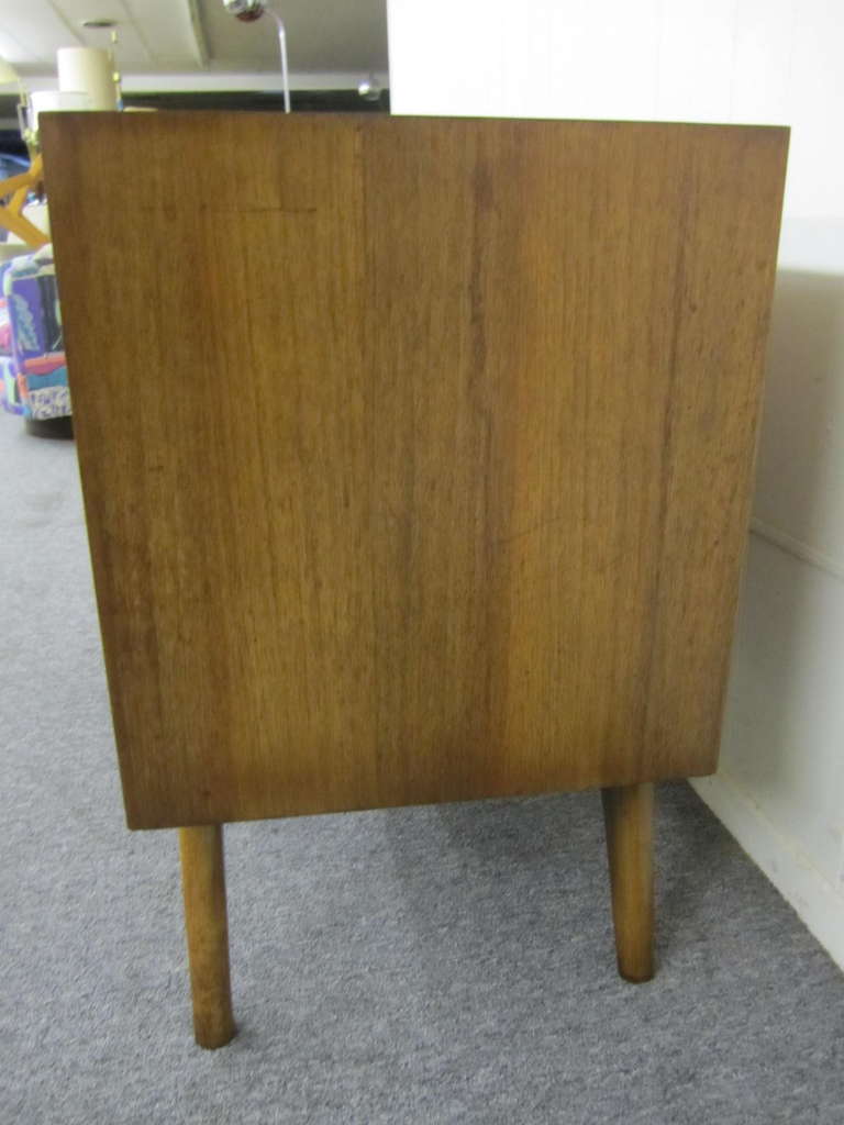 Mid-Century Modern Fabulous Night Stands with Headboard For Sale