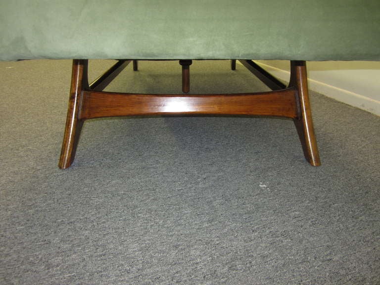 Adrian Pearsall Style Chaise Longue Mid-century Modern In Excellent Condition In Pemberton, NJ
