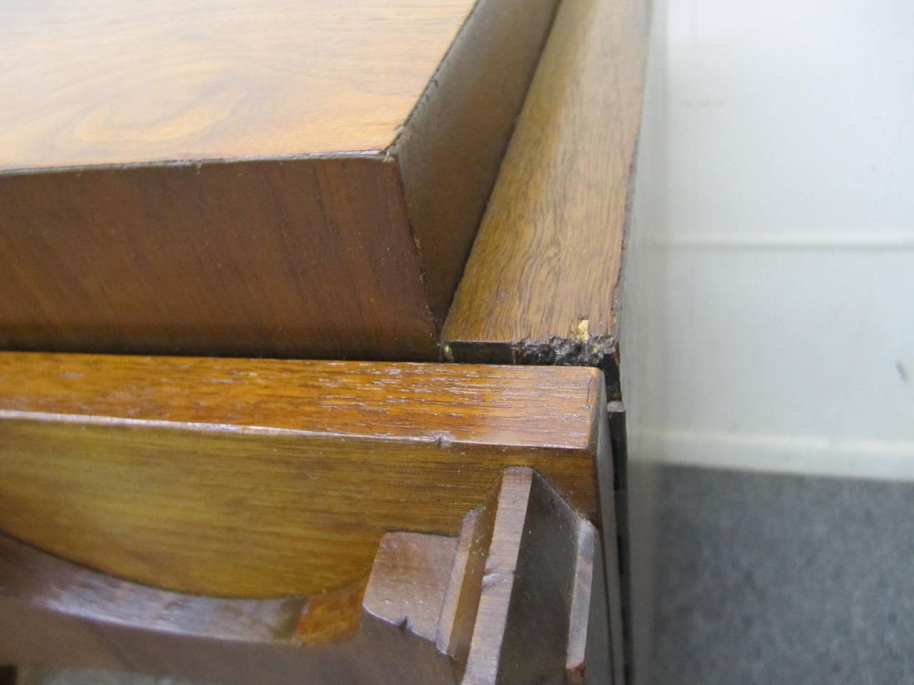 Mid-20th Century Fantastic Paul Evans Style Brutalist Walnut Credenza, Mid-Century Modern For Sale