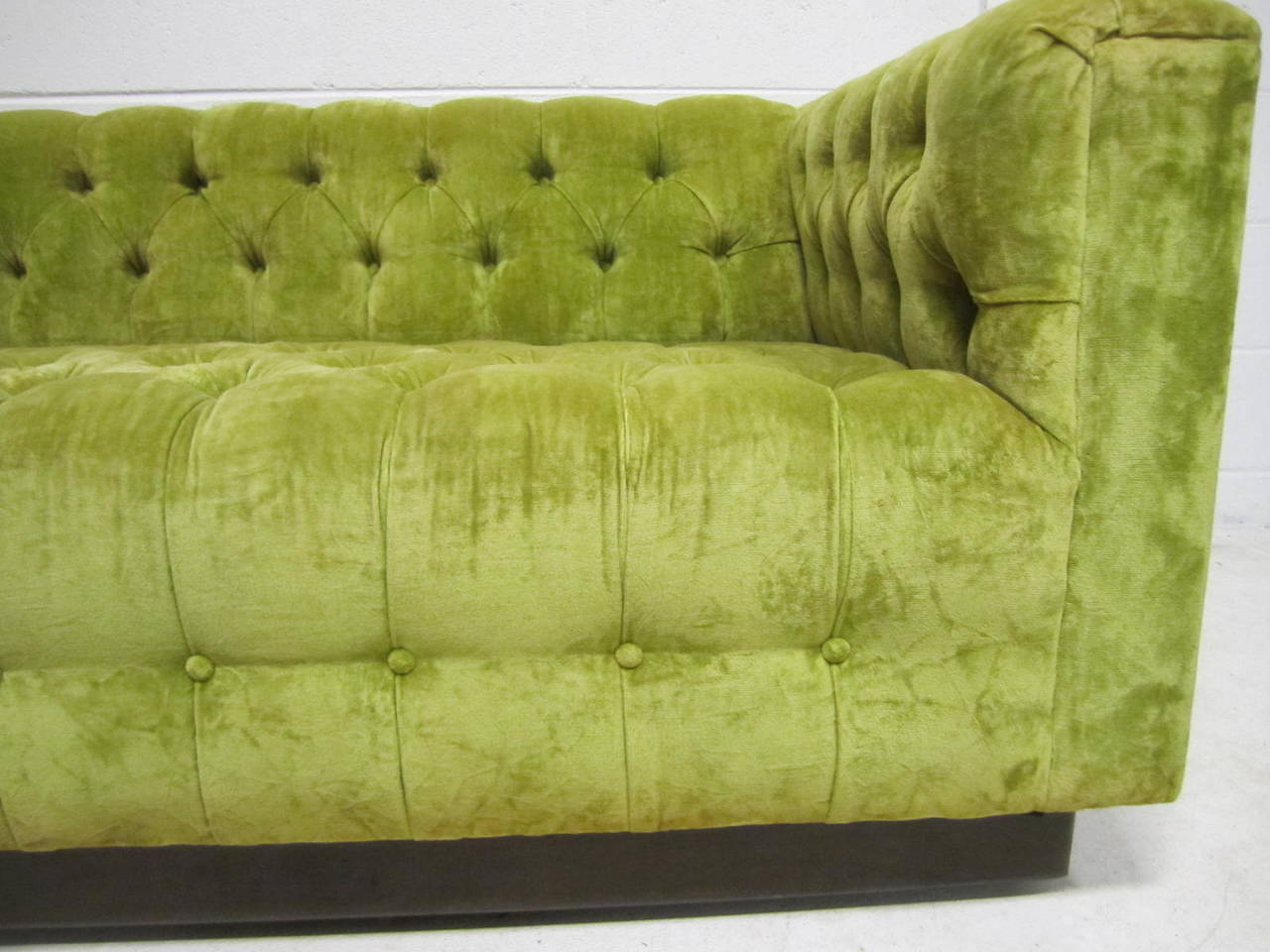 mid century modern chesterfield sofa