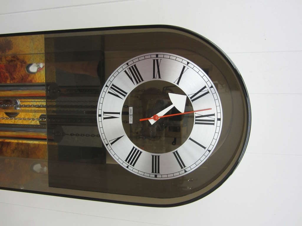 howard miller modern grandfather clock