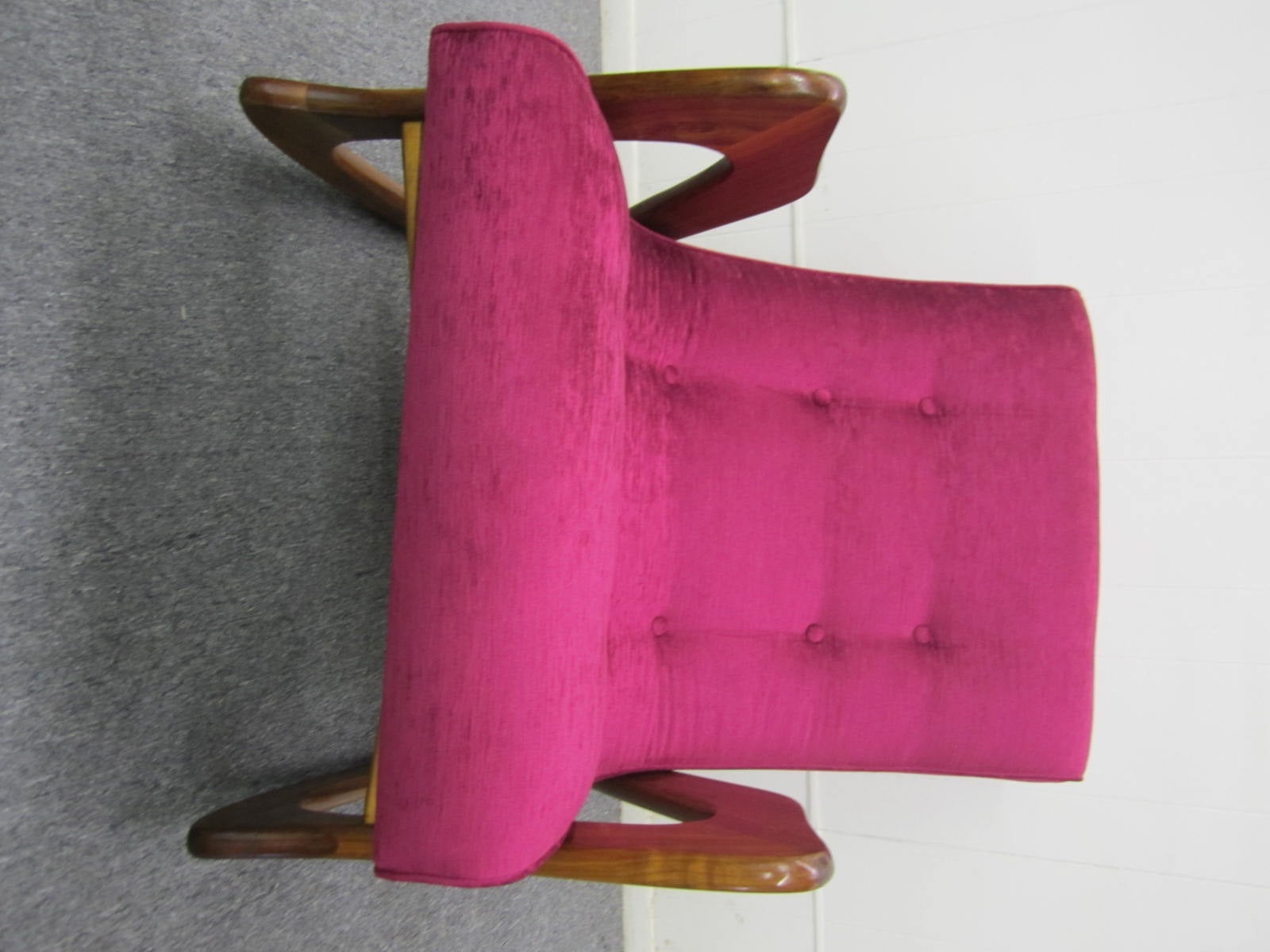 Mid-20th Century Adrian Pearsall Sculptural Rocking Chair for Craft Associates Mid-Century Modern