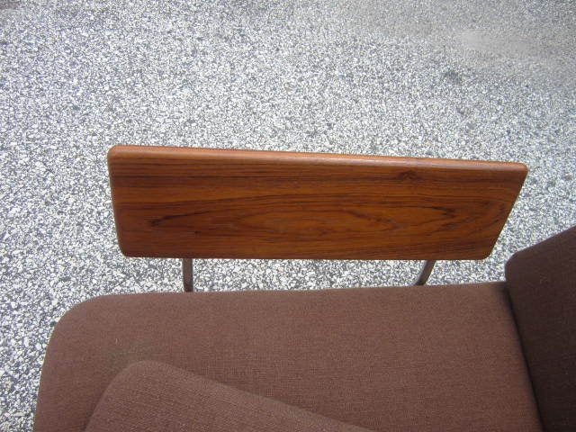 Peter Hvidt Danish Modern L-shaped 3 Piece Teak Sofa  Table 2