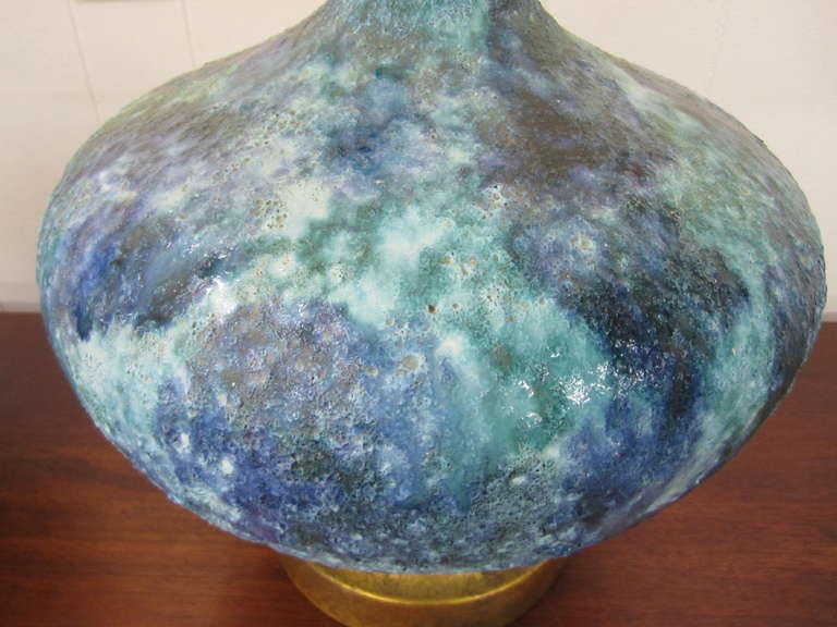 turquoise lava lamp