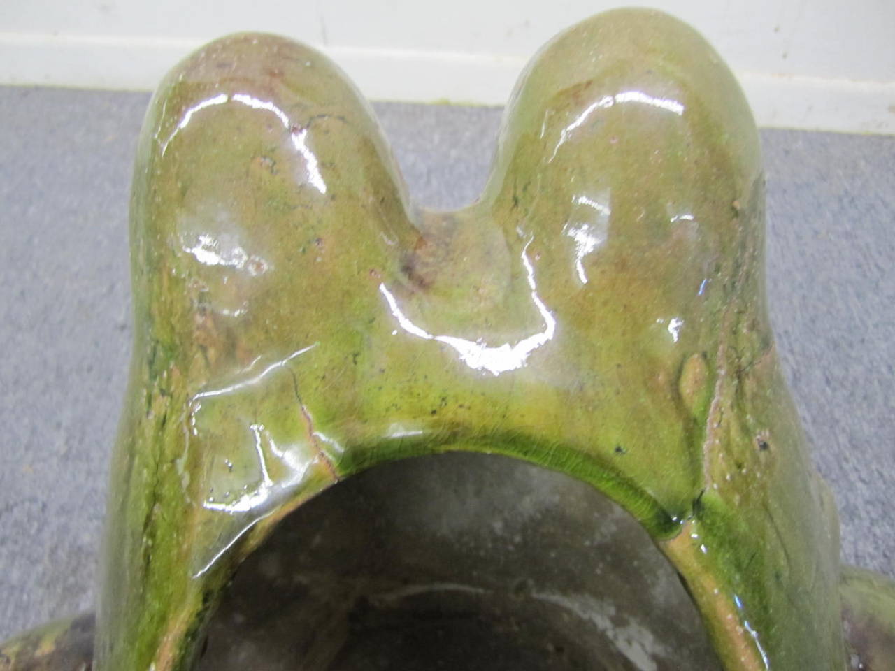 frog planter large