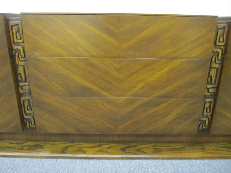 Mid-20th Century Paul Evans style Walnut Sculptural Credenza Mid-century Modern For Sale