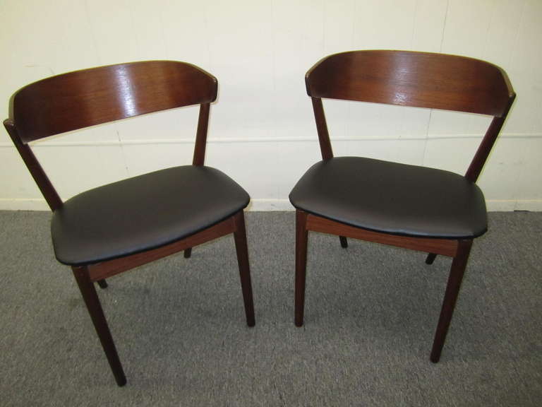 danish modern dining chairs