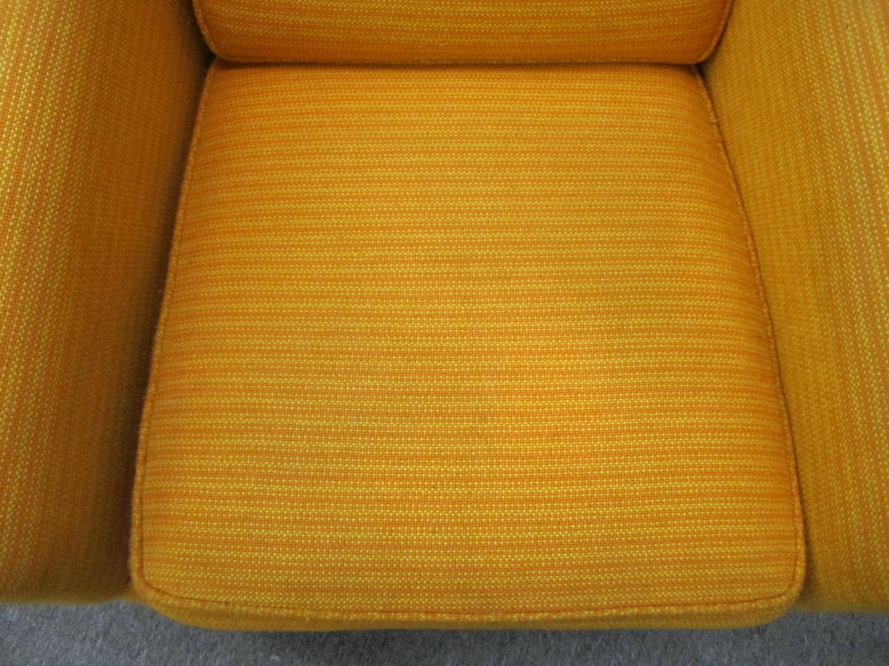 Upholstery Fantastic Probber Style Angular Arm Lounge Chairs, Mid-Century Modern For Sale