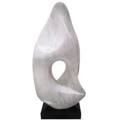 Mid-century Modern Large Scale Abstract Marble Sculpture Mid-century Modern Large Scale Abstract Marble Sculpture