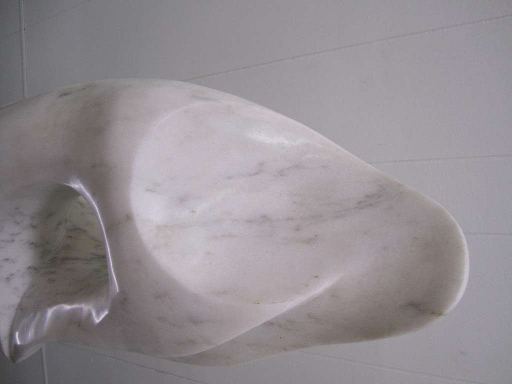 Mid-century Modern Large Scale Abstract Marble Sculpture at 1stDibs
