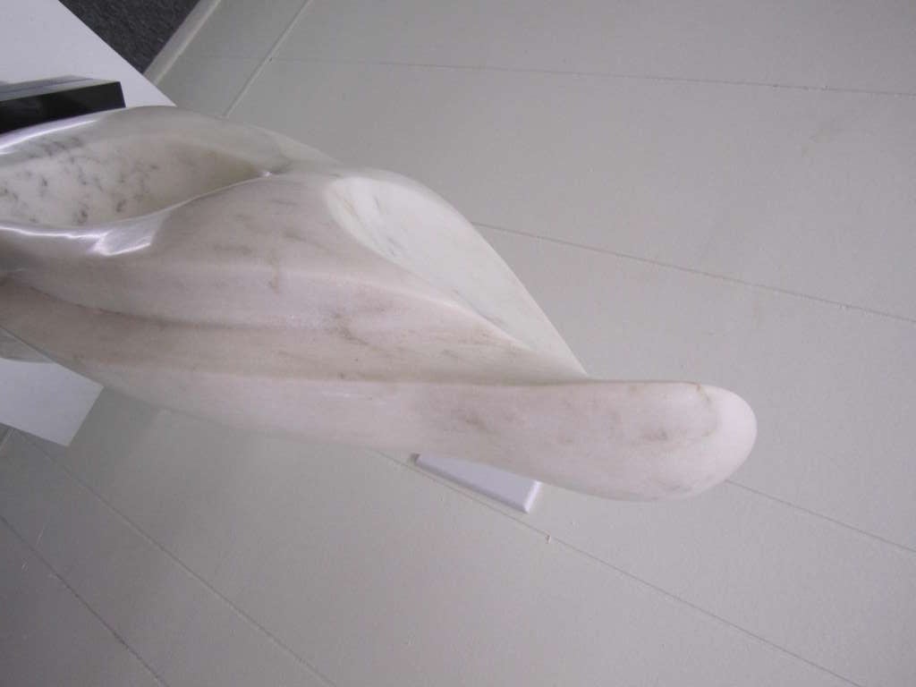 Mid-century Modern Large Scale Abstract Marble Sculpture at 1stDibs