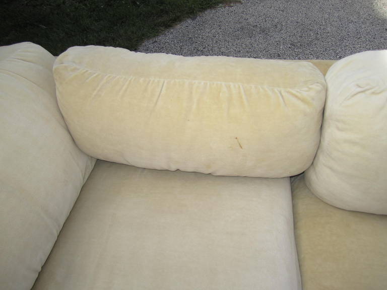 Seven-Piece Milo Baughman Style Directional Sectional Sofa, Mid-Century Modern 4