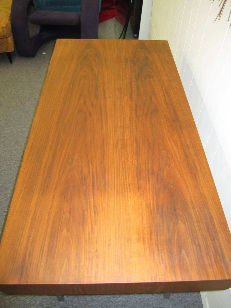 chrome sawhorse desk