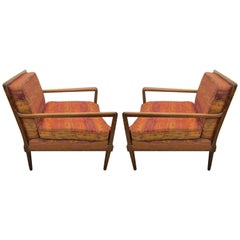Fantastic Pair Robsjohn Gibbings Style Lounge Chairs Mid-century Modern
