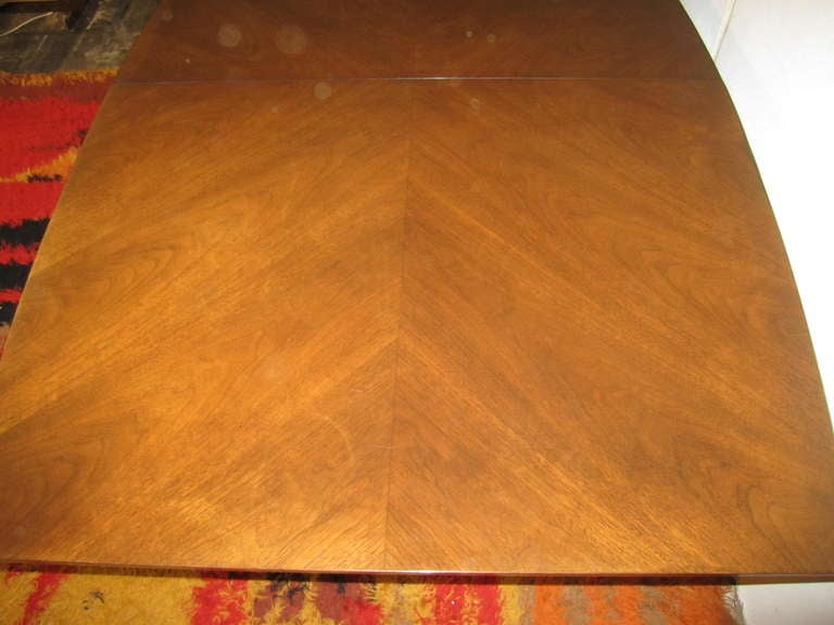 modern walnut dining table