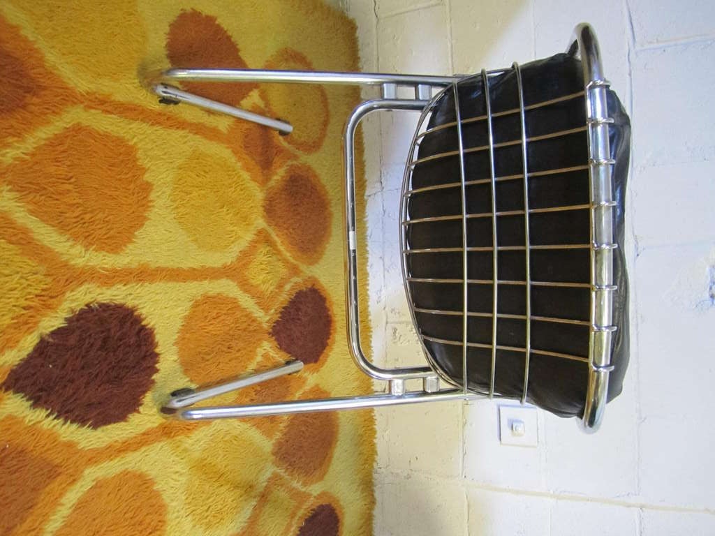 gastone rinaldi chrome chair