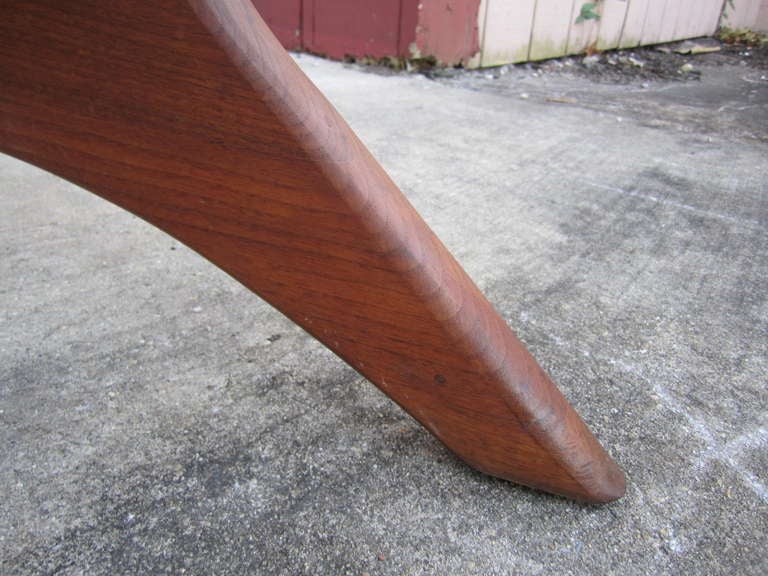 Adrian Pearsall Kidney Shaped Coffee Table for Craft Associates In Good Condition In Pemberton, NJ