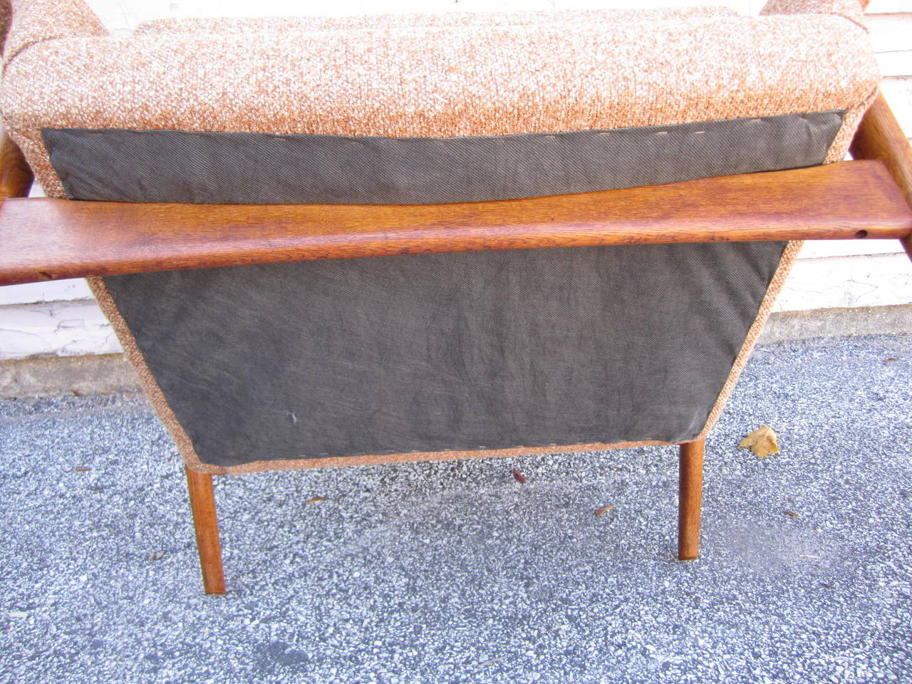 Mid-Century Lounge Chair and Ottoman for Dux, Sweden 2