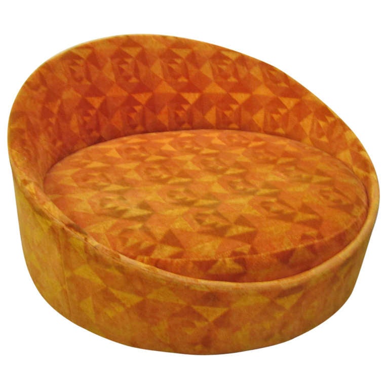 Lovely Adrian Pearsall Round Lounge Chair Mid Century Modern At 1stdibs Lovely Adrian Pearsall Round Lounge Chair Mid Century Modern For