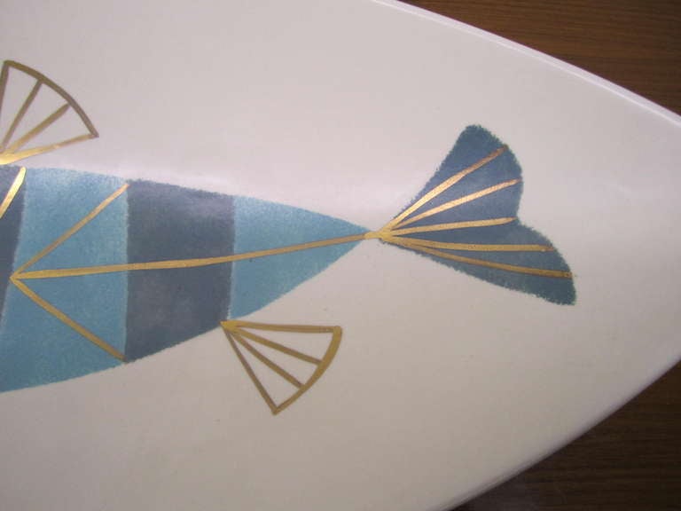 mid century modern fish