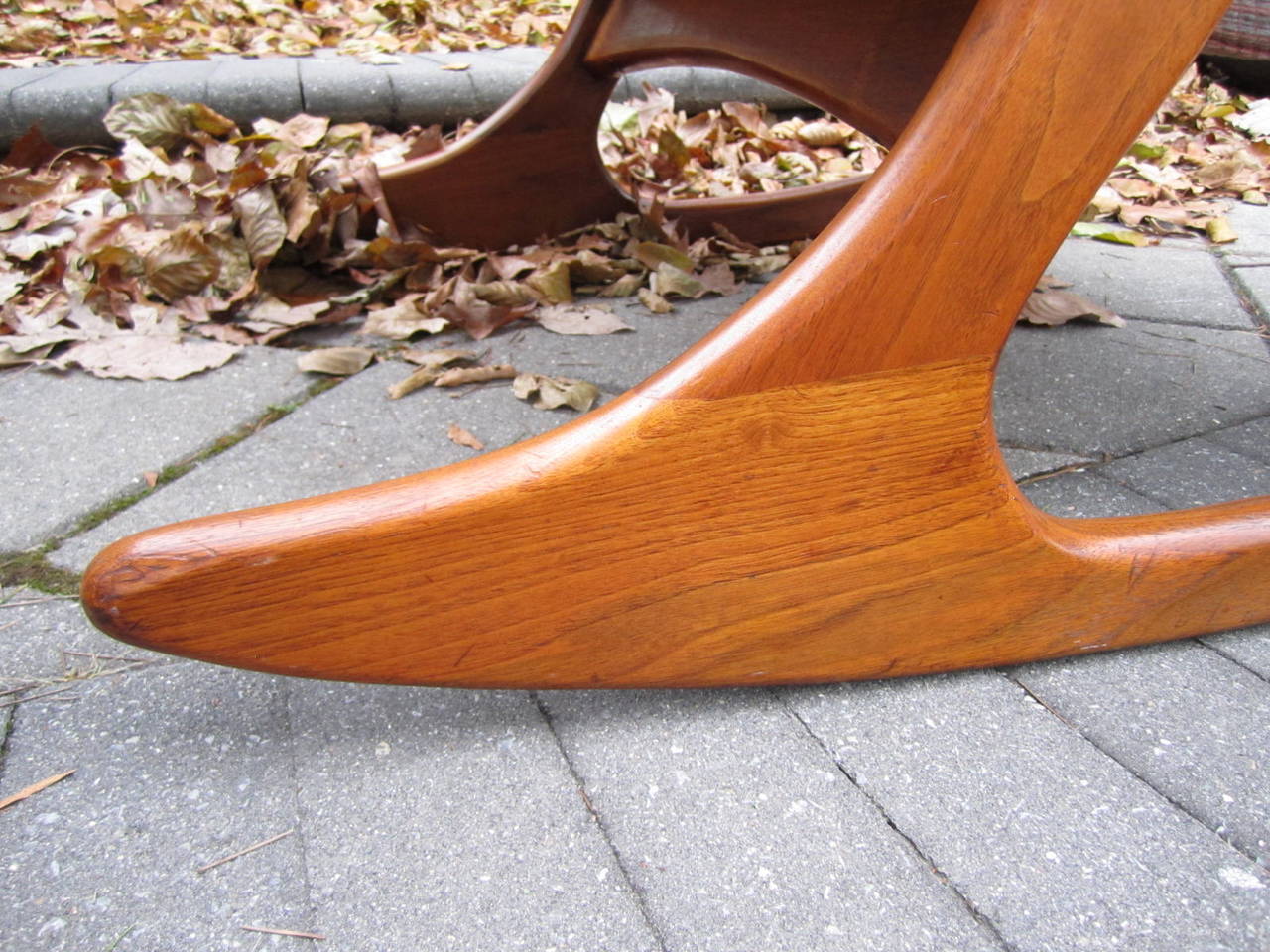 Mid-Century Modern Fabulous Adrian Pearsall Sculptural Walnut Rocking Chair Mid-century Modern