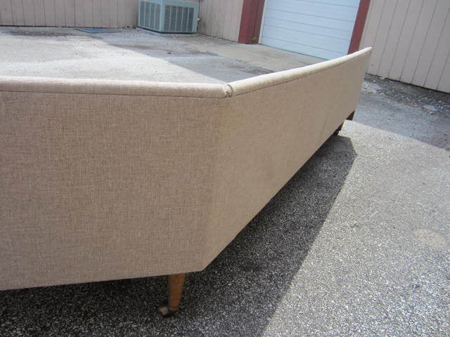 Adrain Pearsall Walnut Boomerang Sofa Danish Mid-century Modern 1