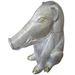 Arthur Court Aluminum WartHog Wine Cooler Mid-century Modern