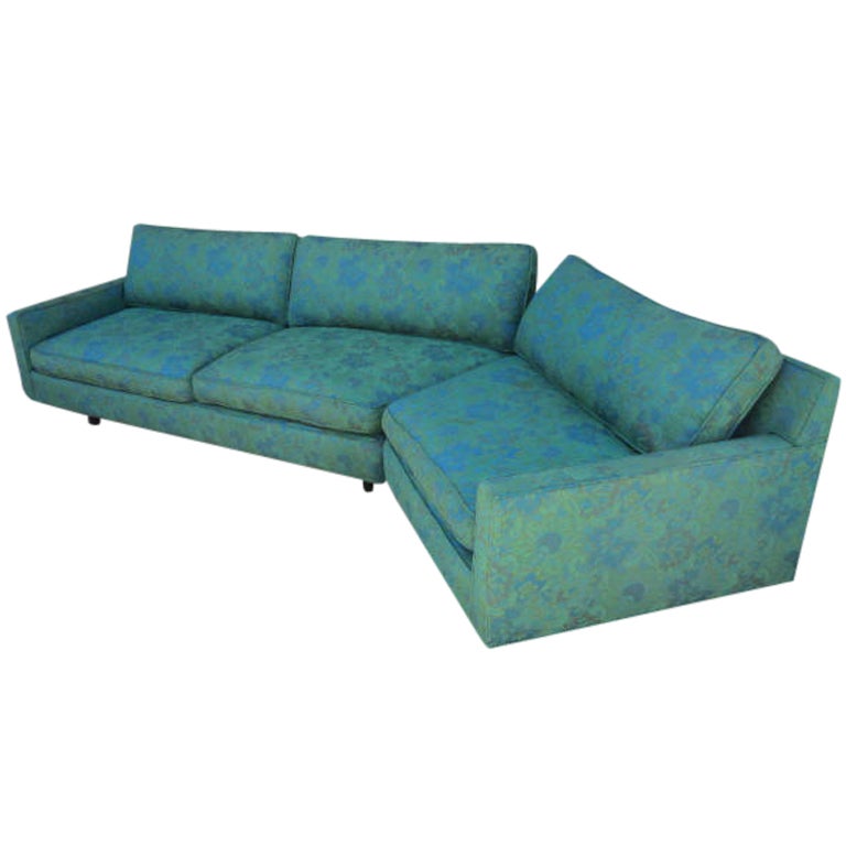 Stunning 2 Piece Harvey Probber Sectional Sofa Mid-century For Sale