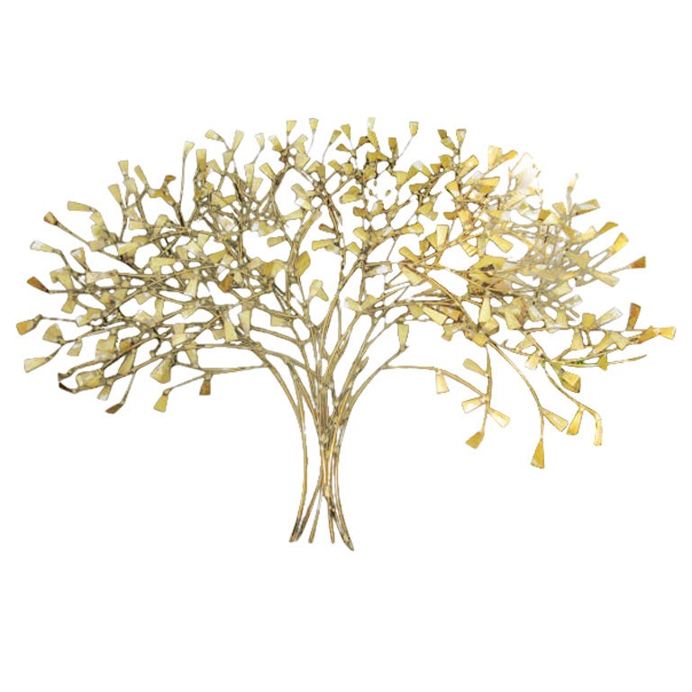 Huge William Bowie Tree Of Life Wall Sculpture Mid-century