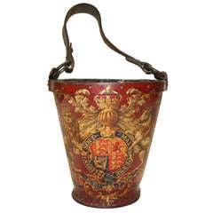 Antique 19th Century English Fire Bucket