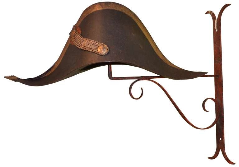Napoleon Hat, The Bicorne, as a early 19th C Trade Sign