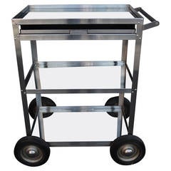 Stainless Steel Bar Cart