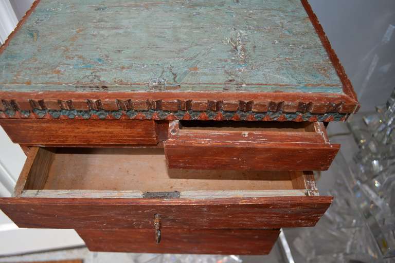 Swedish Small Gustavian Chest of Drawers or Jewelry Box