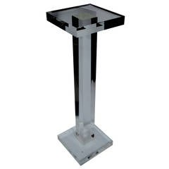 Grand Lucite Pedestal