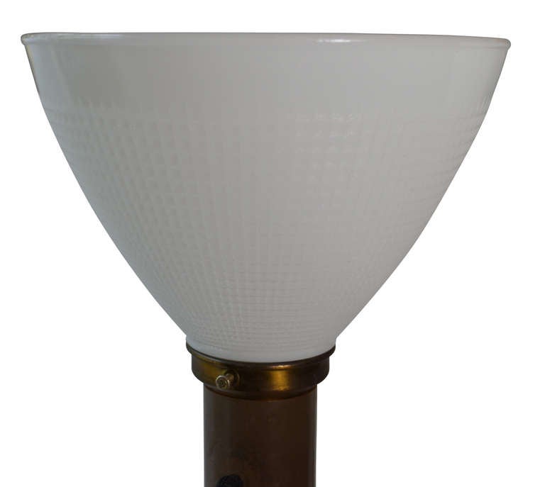 Pair Of 20th Century Opaline Lamps with Ancient Greek Scenes