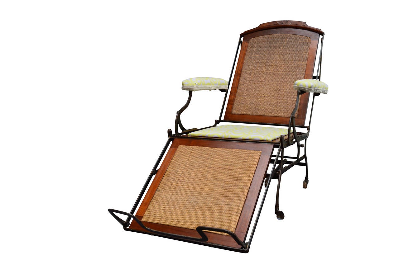 American Antique Adjustable Folding Campaign Chair 1