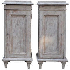 Pair of 18th c. Gustavian Pot Dressers