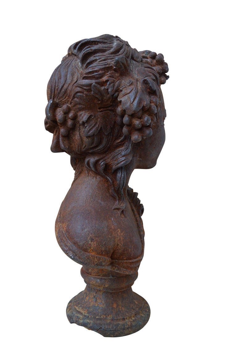 French Charming 19th Century Bust of a Lady