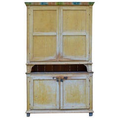 Tall Swedish Gustavian Cabinet