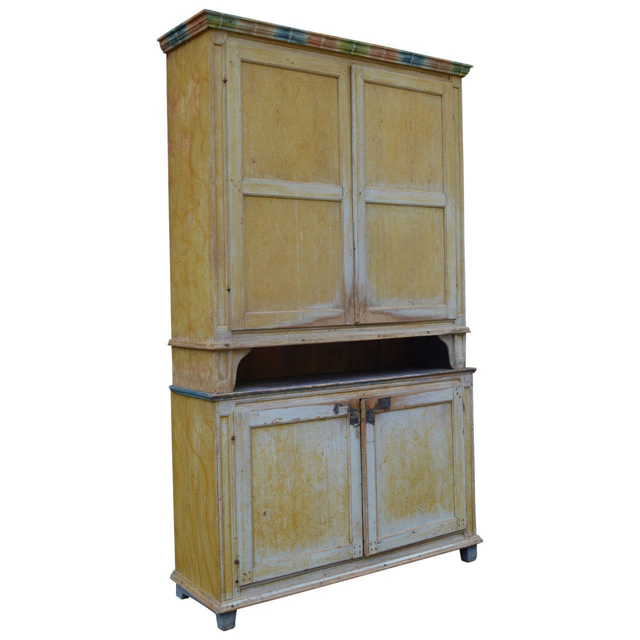 Tall Swedish Gustavian Cabinet